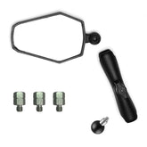 Doubletake Adventure Mirror /w 6 inch Arm + Adapters - BFD Moto